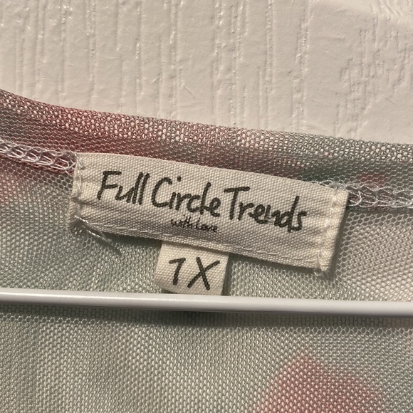 Watermelon shawl - Picture 3 of 4